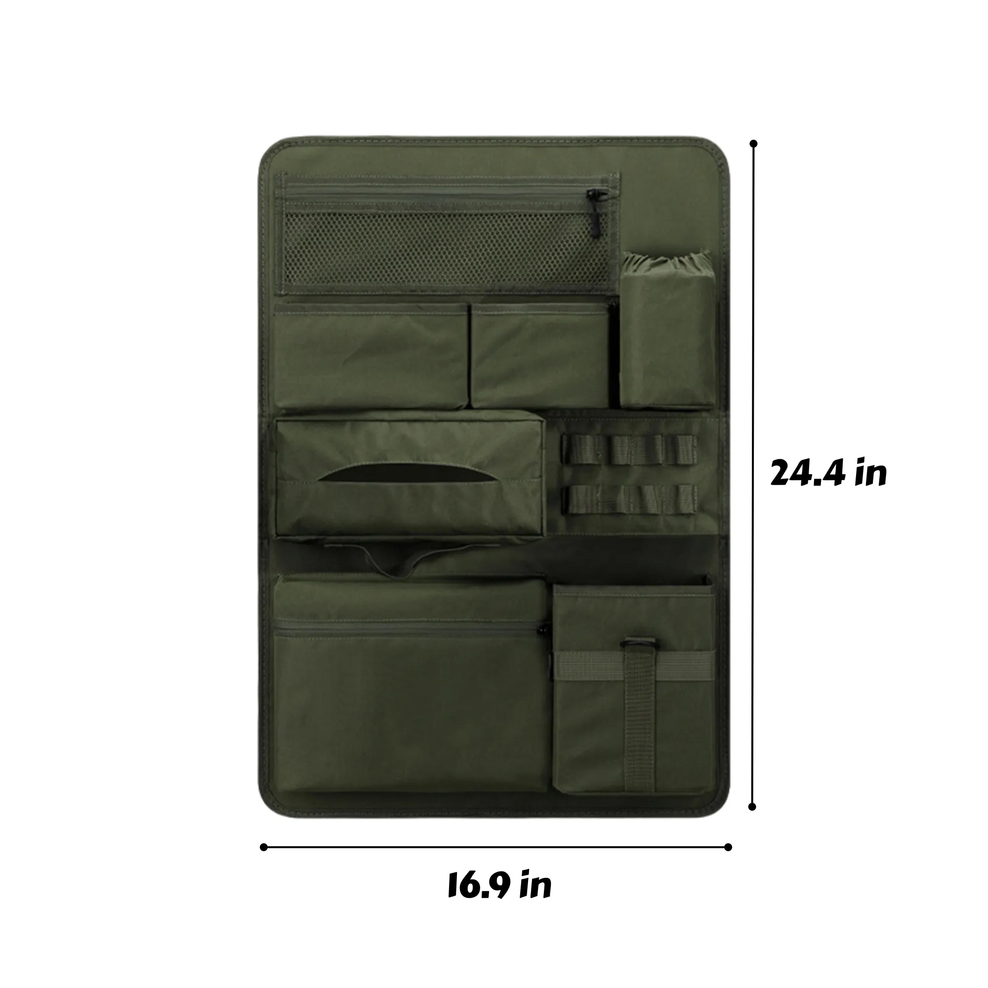 Car Seat Back Organizer Storage Pouch 4