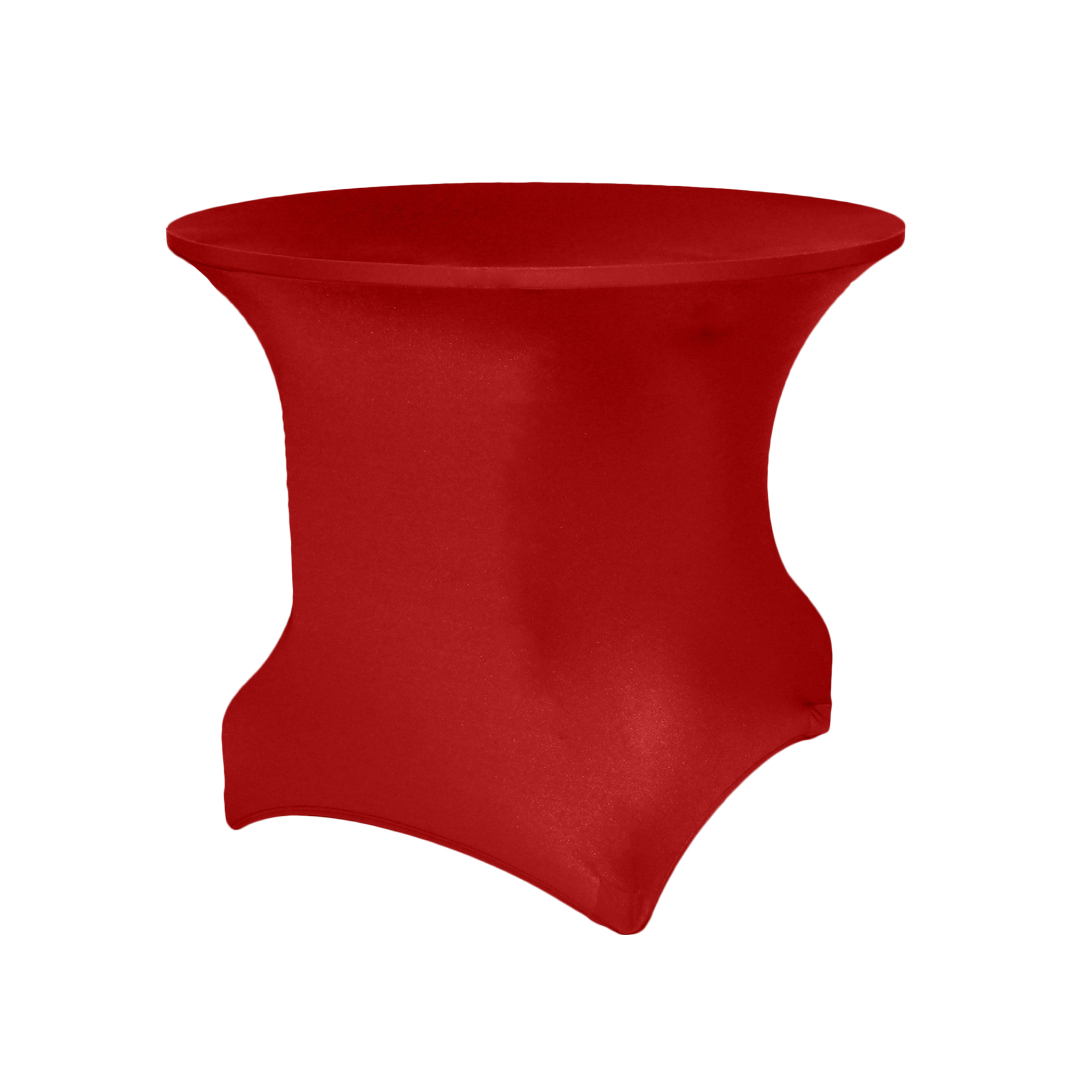 Non-Printed 60" Round Spandex Stretch Table Cover 7