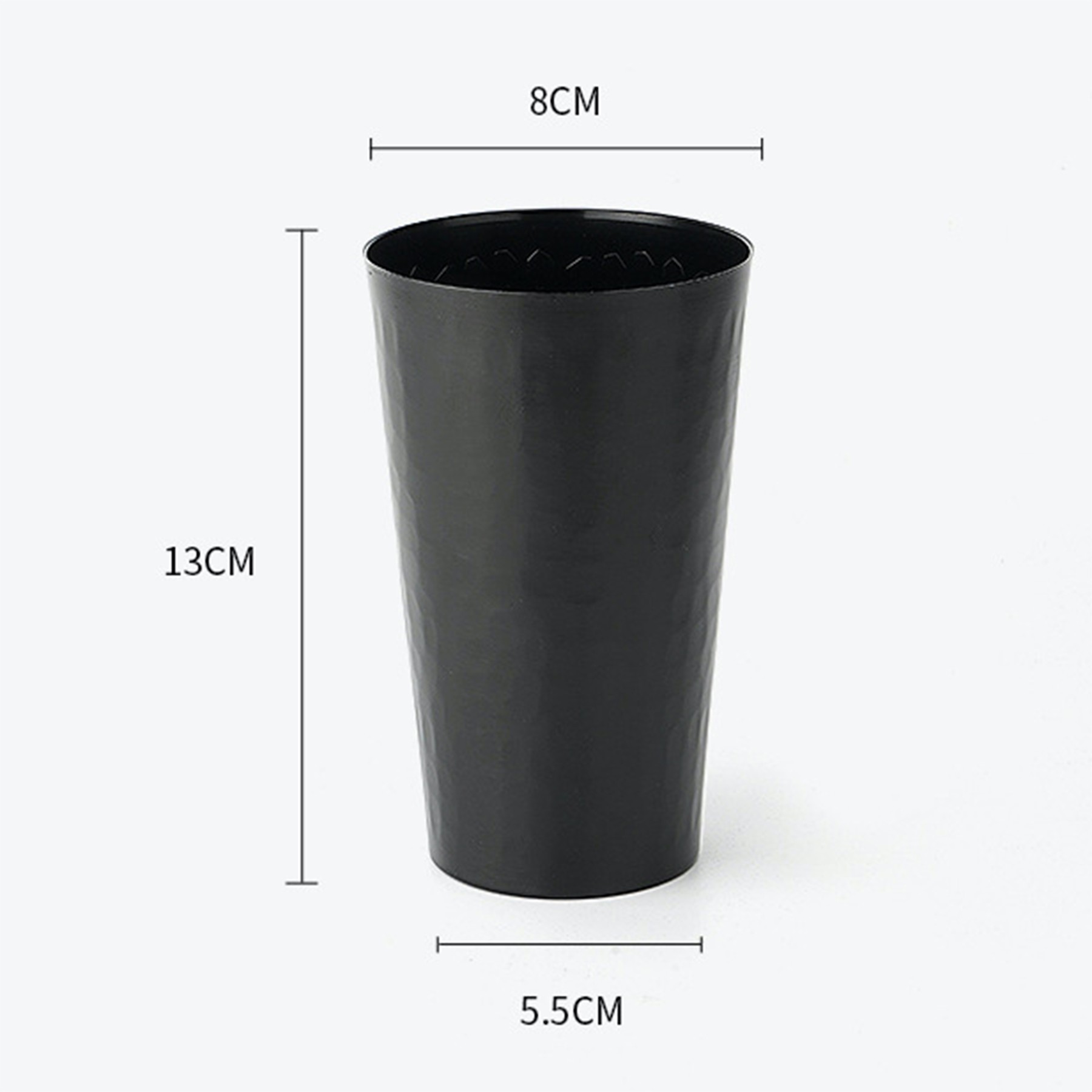 Aluminum Hammer Texture Cup Camping Beer Mug 4