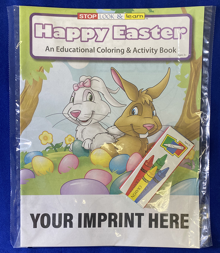 COLORING SET - Happy Easter Coloring Book Fun Pack 1