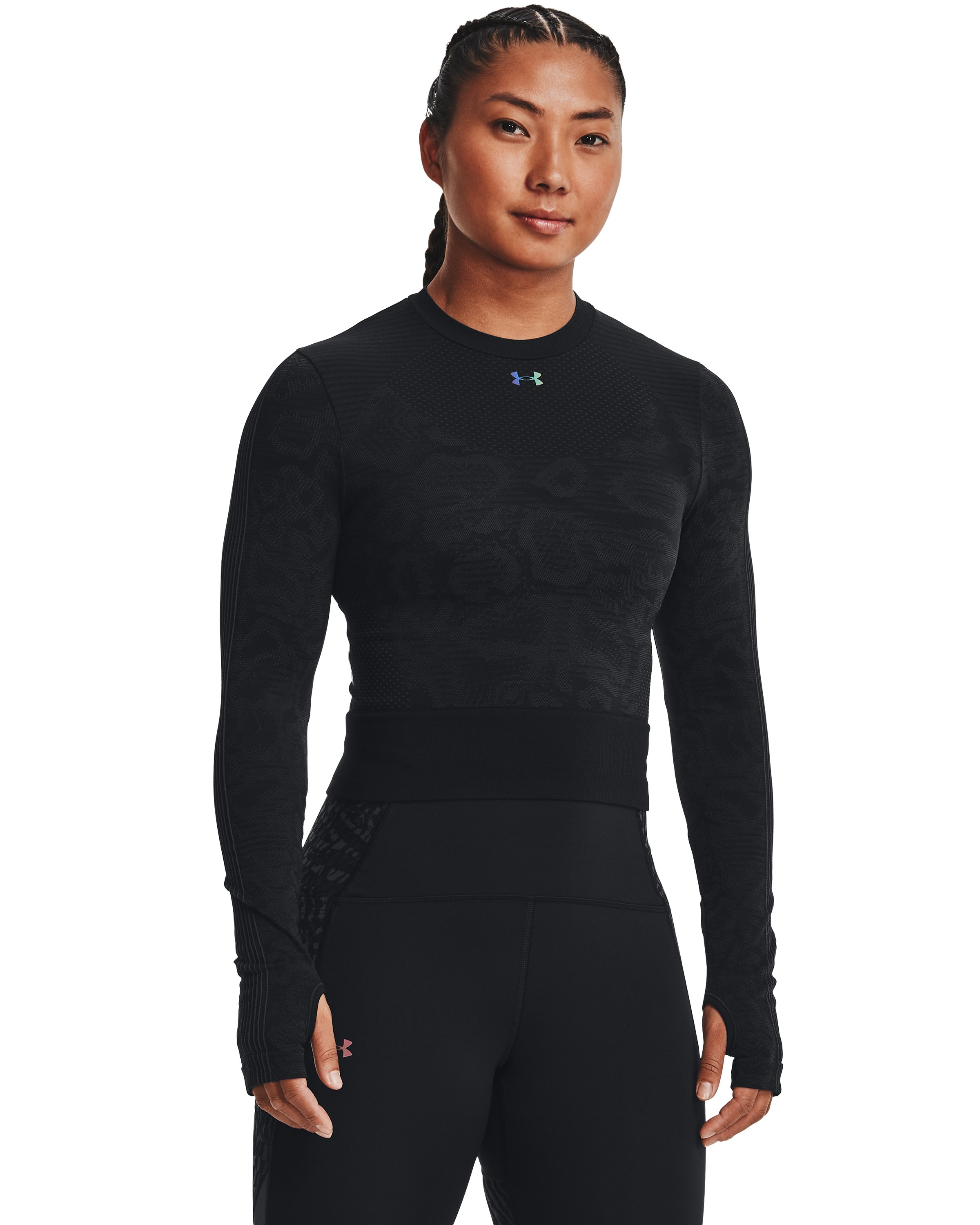 UA RUSH HeatGear Seamless Women's Long Sleeve 3