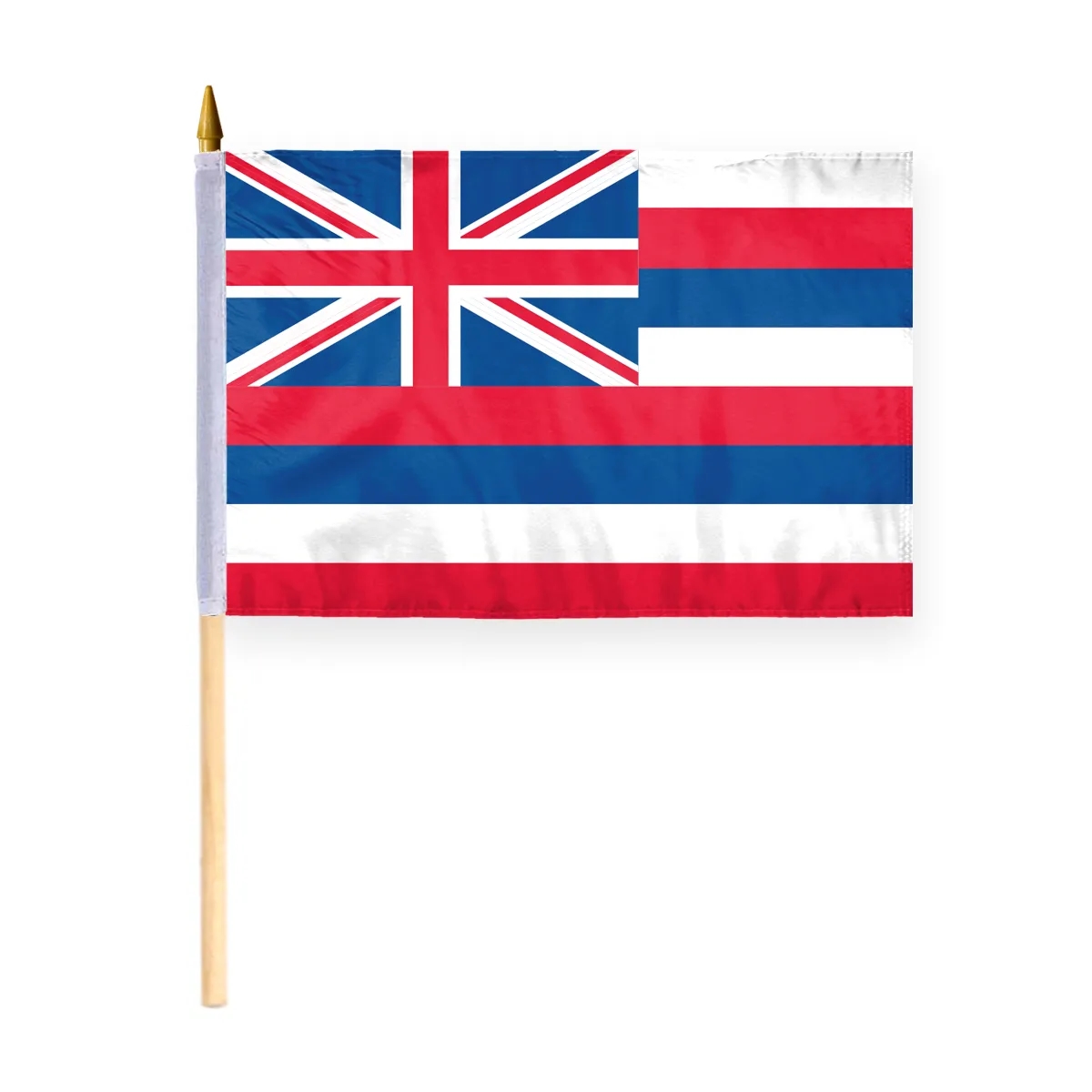 4"x6" & 12"x18'' Hawaii ePoly Printed Stick Flags 3