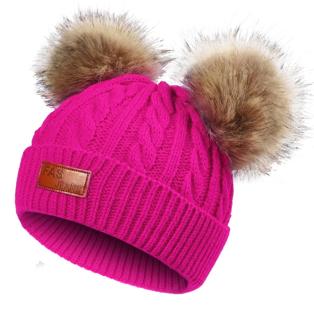 Children's Woolen Knitted Warm Hat 6