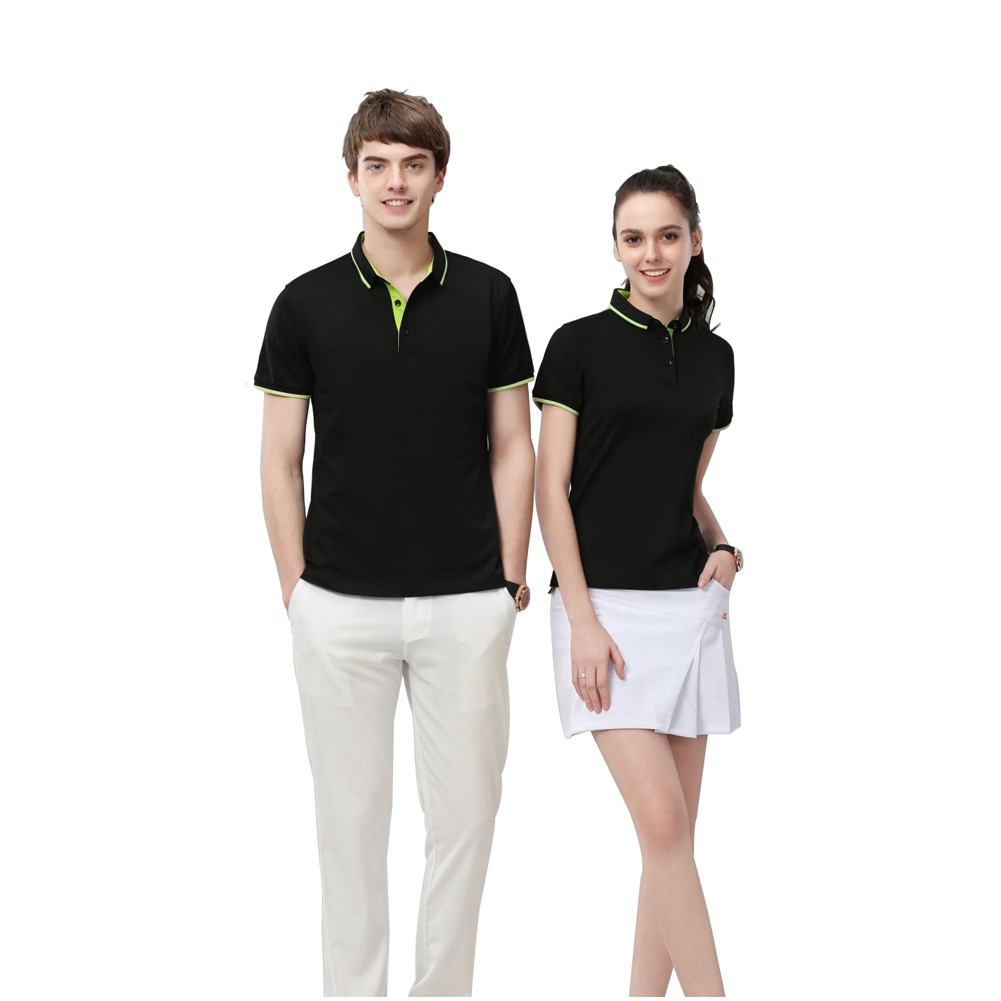Men's combed cotton Golf POLO shirt instock 1