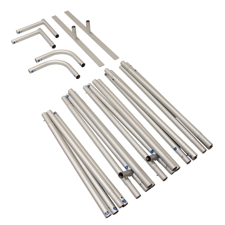 8'W x 10' Tall EuroFit™ Straight Wall Hardware 4