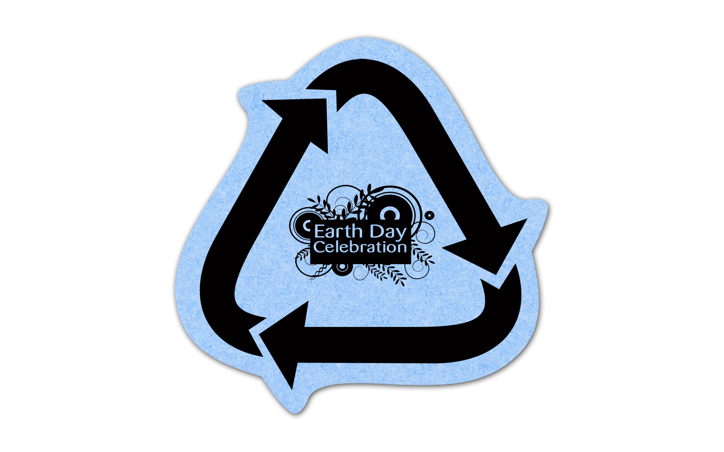 Recycle Arrows Compressed Sponge 12