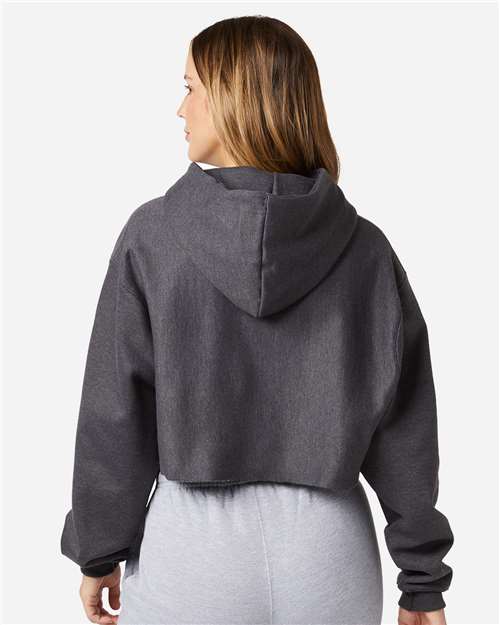 Women's Reverse Weave® Hooded Cropped Sweatshirt - RW01W 3