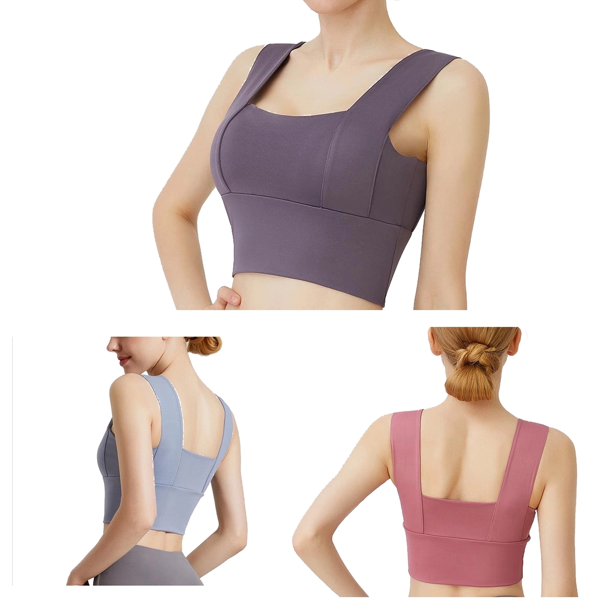 Women's Padded Sports Yoga Bra for Workout Running Fitness 1