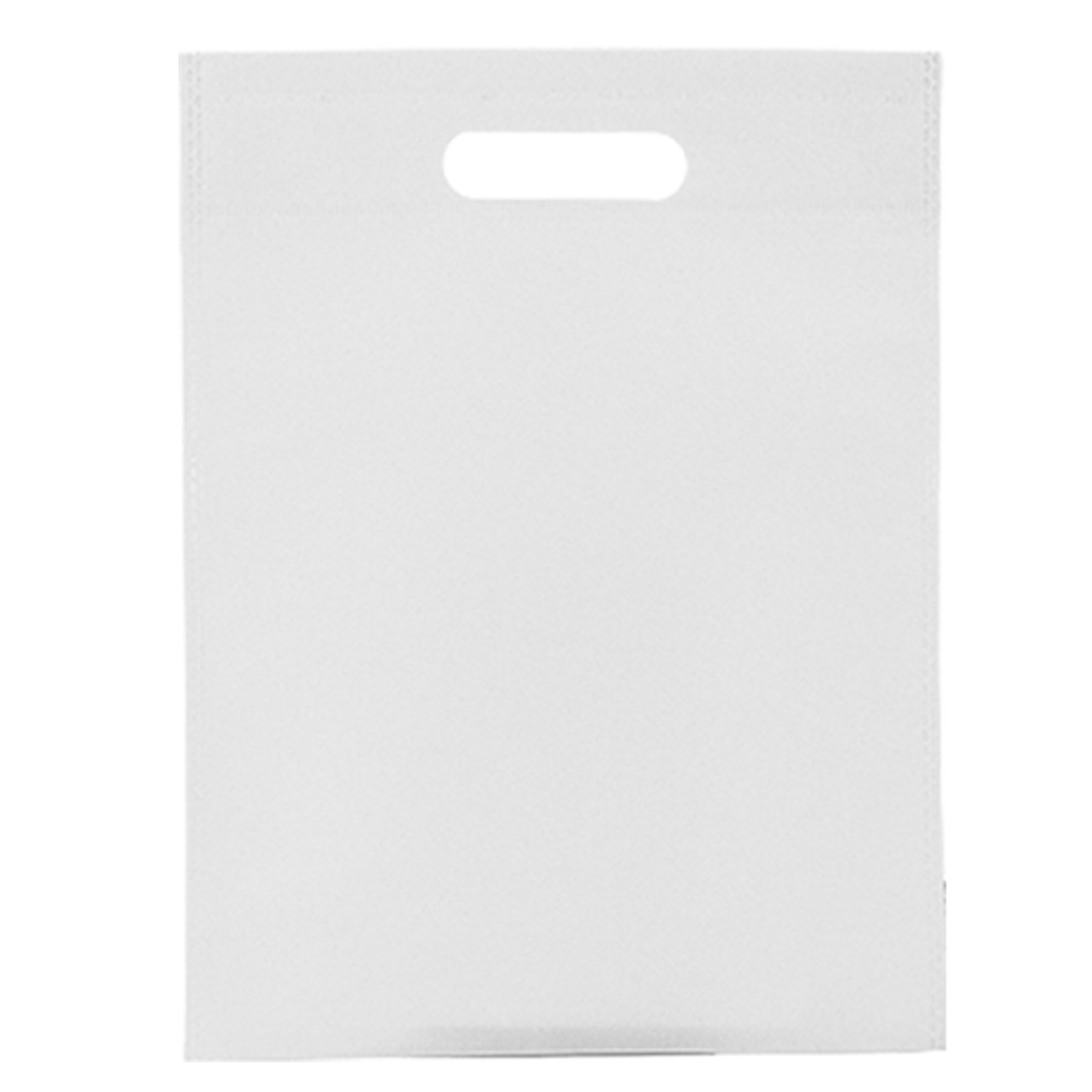 13.78 X 17.72 Inch Heat Sealed Non-Woven Cutout Handle Bag 4