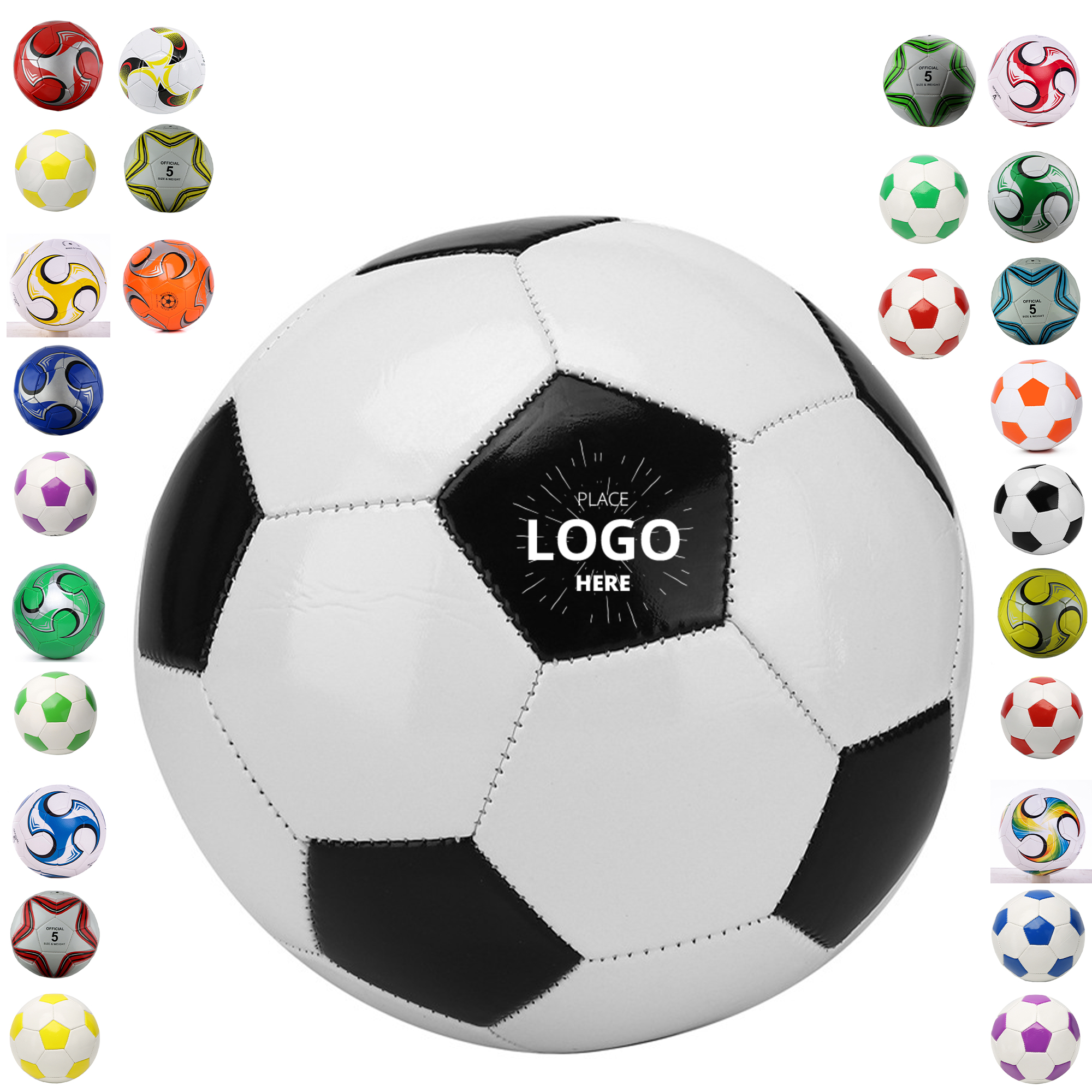 PU Personalized Custom Soccer Ball 1