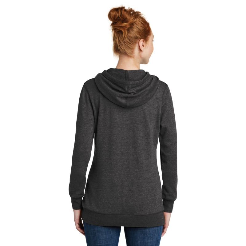District Women's Lightweight Fleece Hoodie. 1