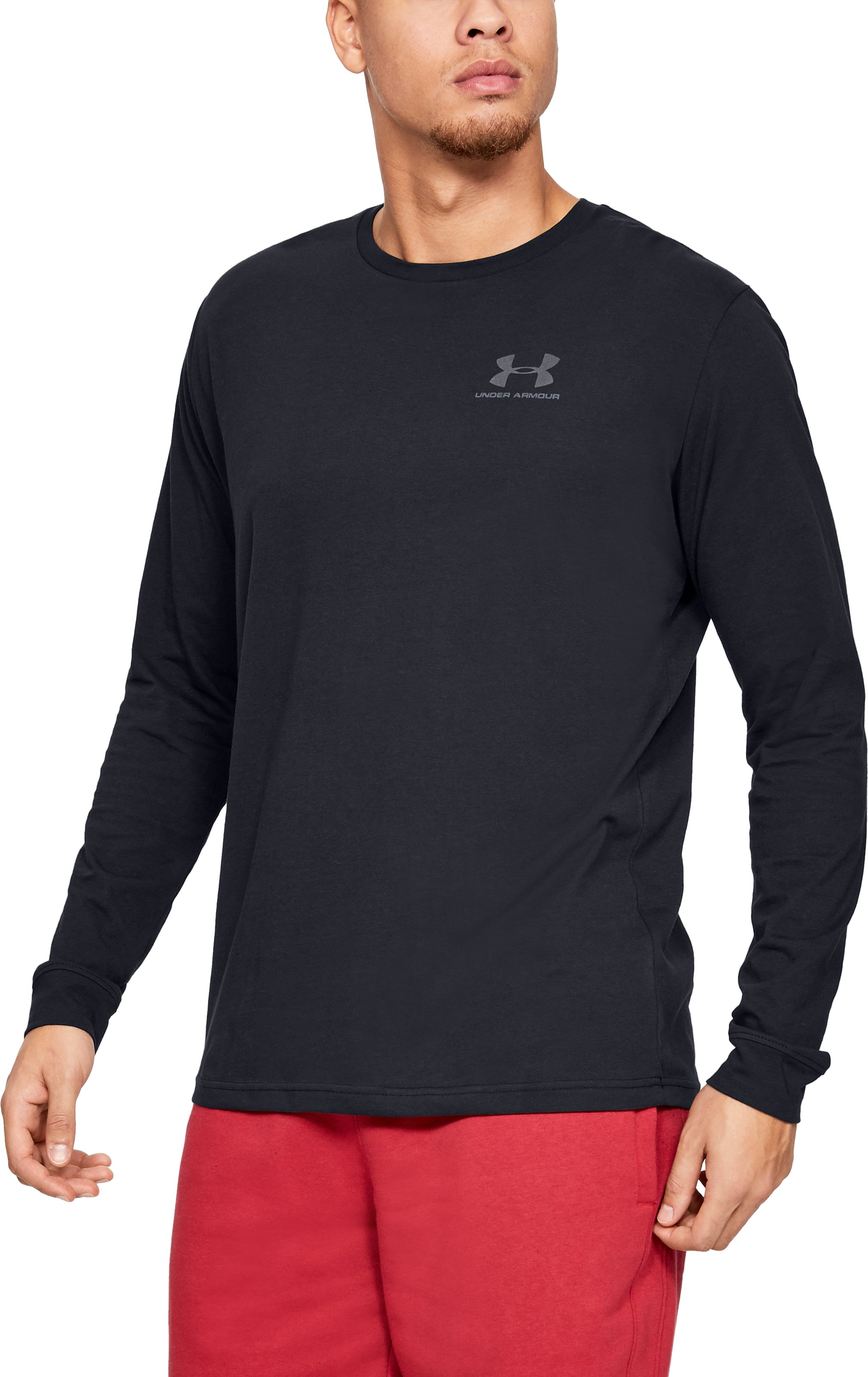 UA Left Chest Men's Long Sleeve 11