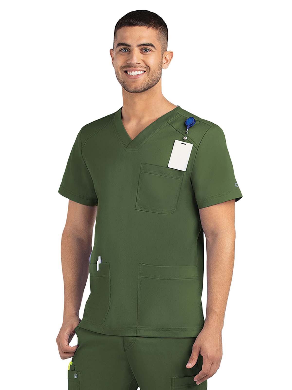 Maevn - Matrix - Men's Three-Pocket V-Neck Top