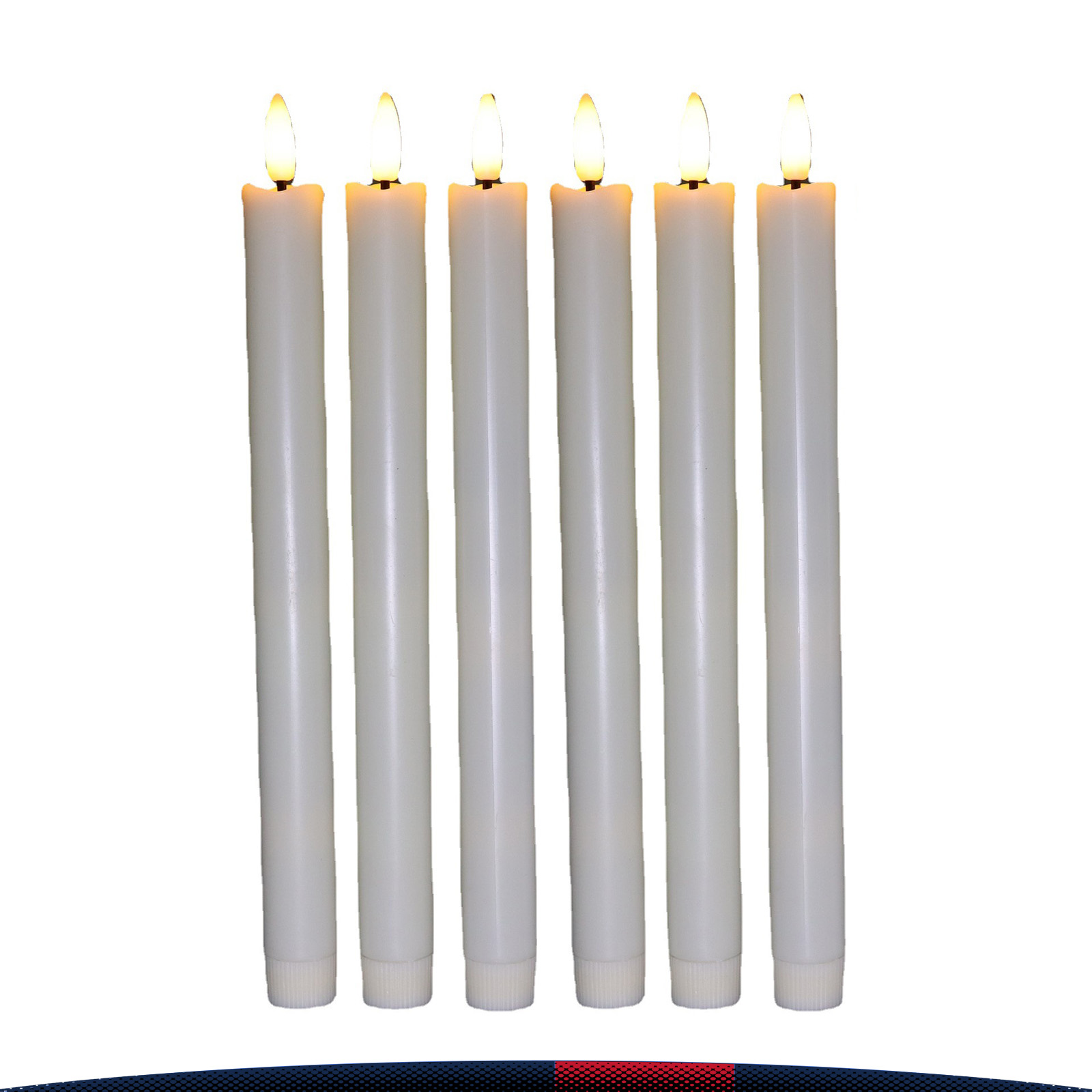 10-inch Bullet-Head Wavy-Edge Candle Sticks 3