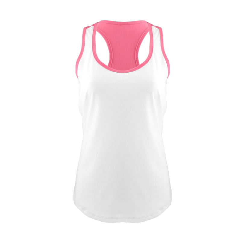 Next Level Apparel Ladies' Ideal Colorblock Racerback Tank 8