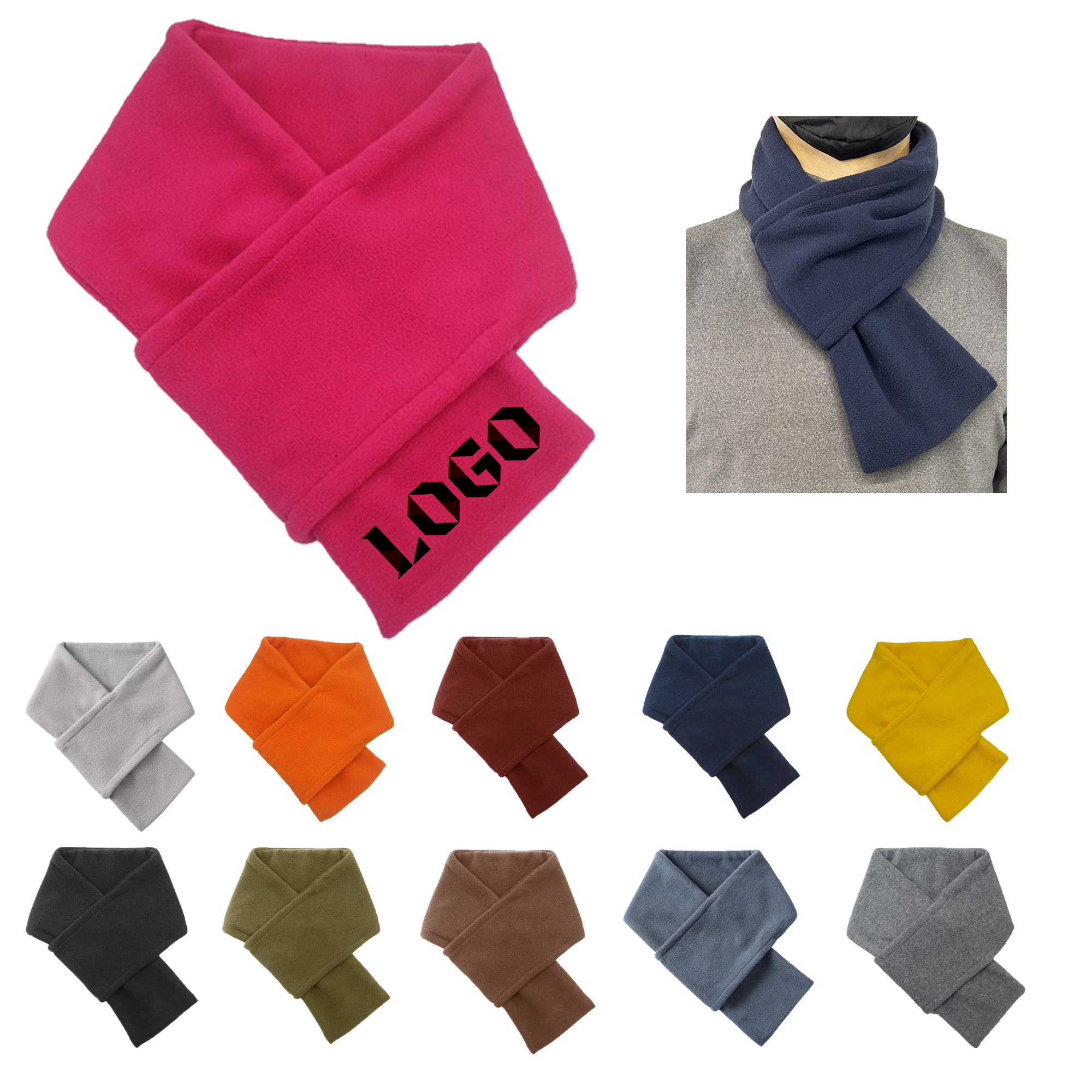 Winter Warm Fleece Neck Gaiter 3