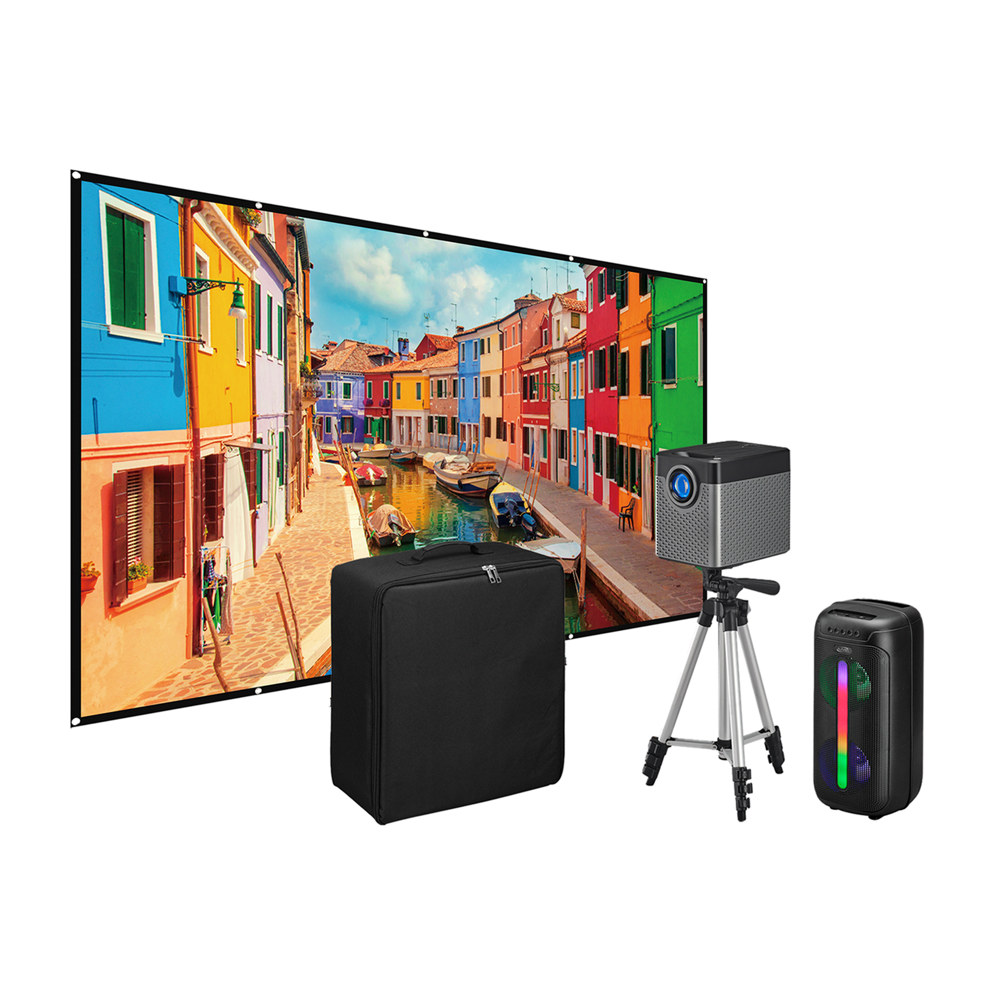 iLive™ Cinema Pop-Up Movie Theater Kit 12
