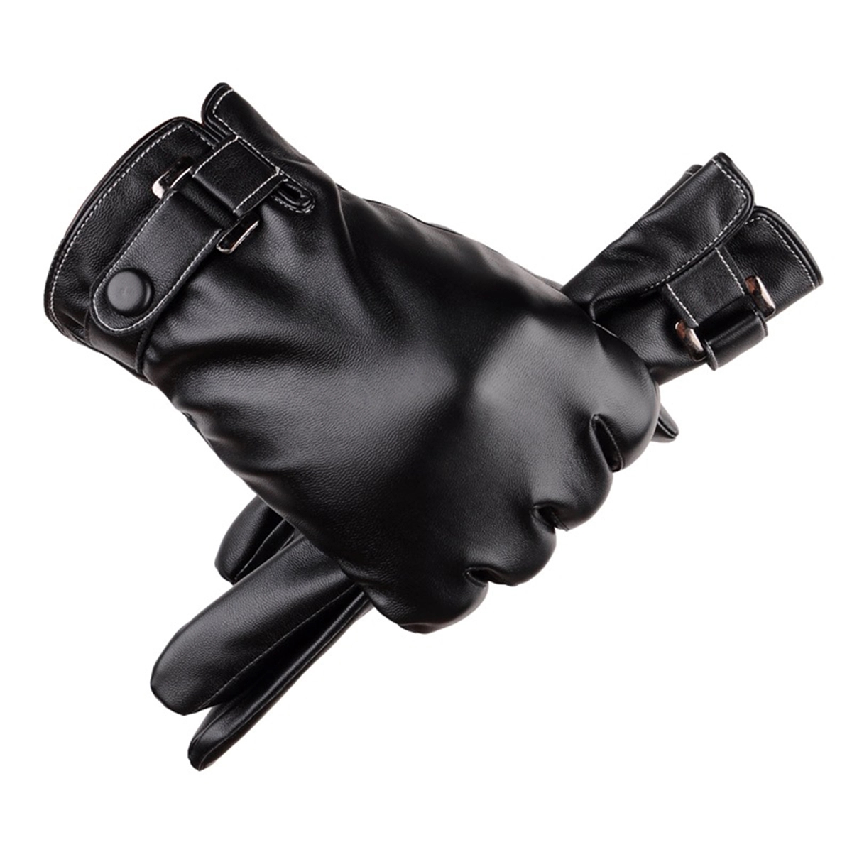Luxury Leather Touch Screen Gloves 2