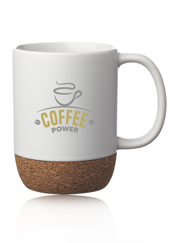 15 oz Matte Cork Bottom Ceramic Mugs 11