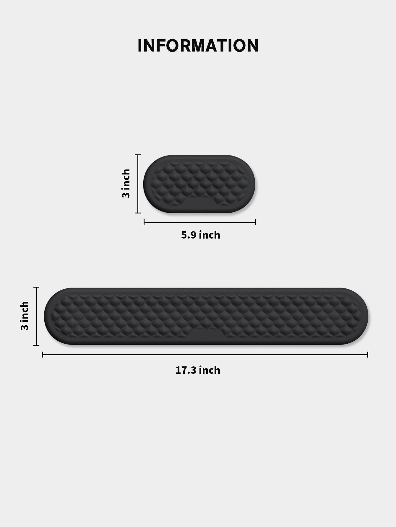Keyboard Wrist Rest Set 4