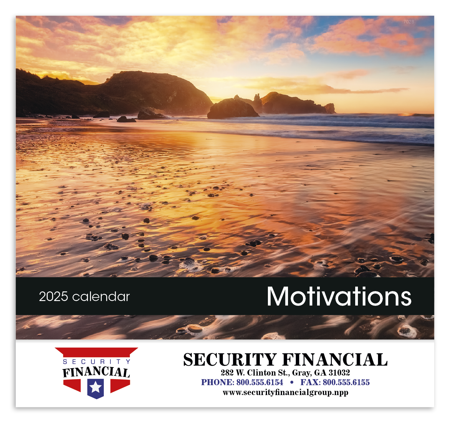 Good Value™ Motivations - Stapled Calendar 22