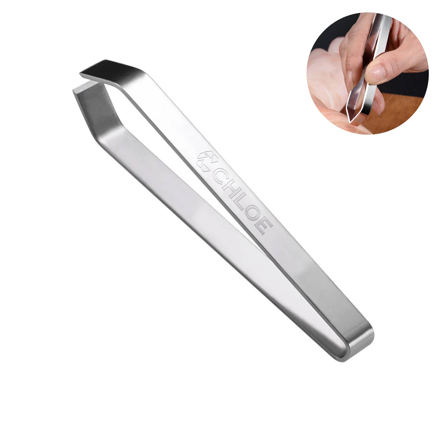 Multi-Purpose Stainless Steel Tweezers for Home Use