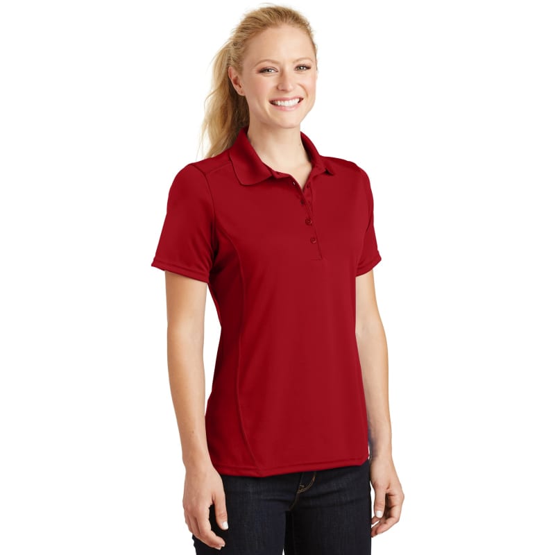 Sport-Tek Women's Dry Zone Raglan Accent Polo. 11