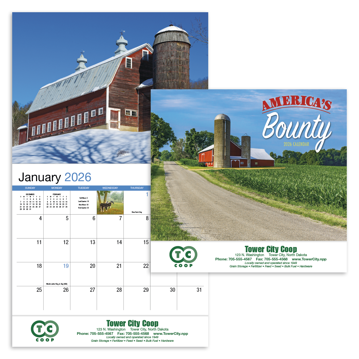 HotLine® Products America's Bounty Appointment Calendar - Stapled 39
