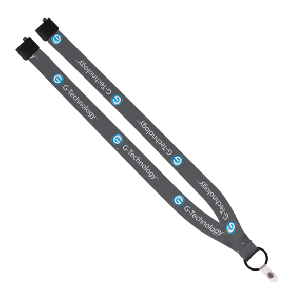 3/4" Polyester Dye Sublimated Lanyard 2