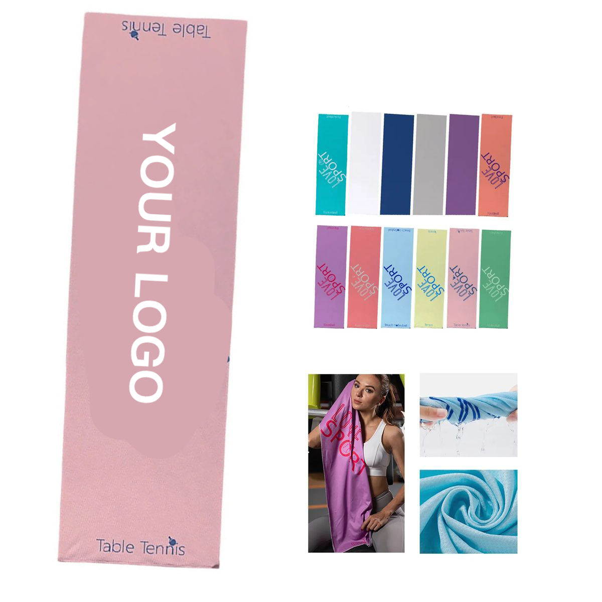 Microfiber Cooling Towel with Fast Drying Performance 2