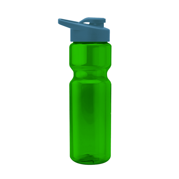 Blazer 28oz Transparent Bike Bottle w/Drink-thru Lid 1226