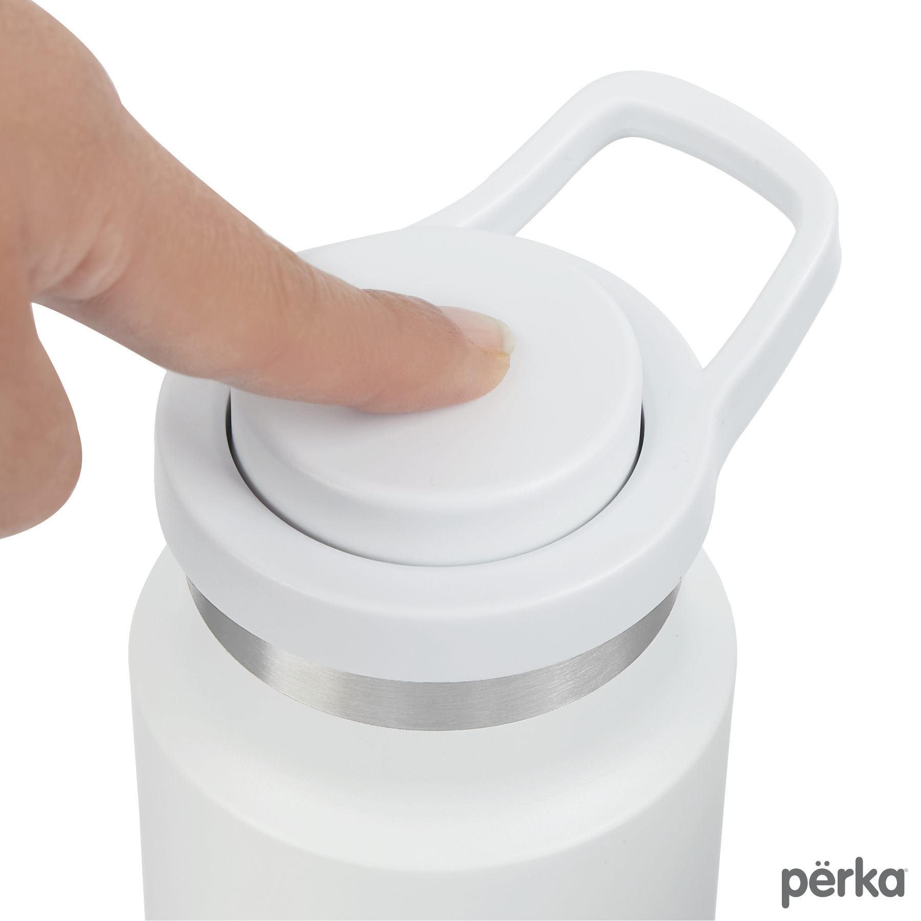 Perka® Monroe 24 oz. Double Wall Recycled Stainless Steel Water Bottle 37