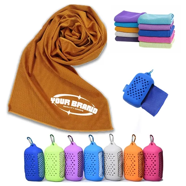 Quick-drying Cooling Microfiber Customizable Sports Towel