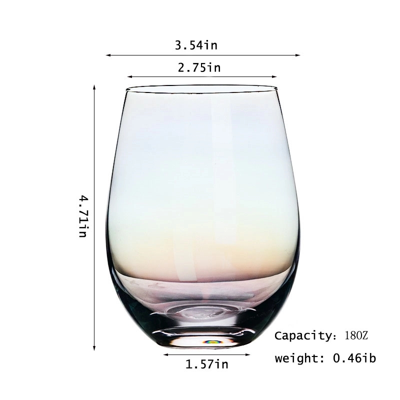 Custom 12OZ Thick Bottomed Glass With Tiger Claw 1
