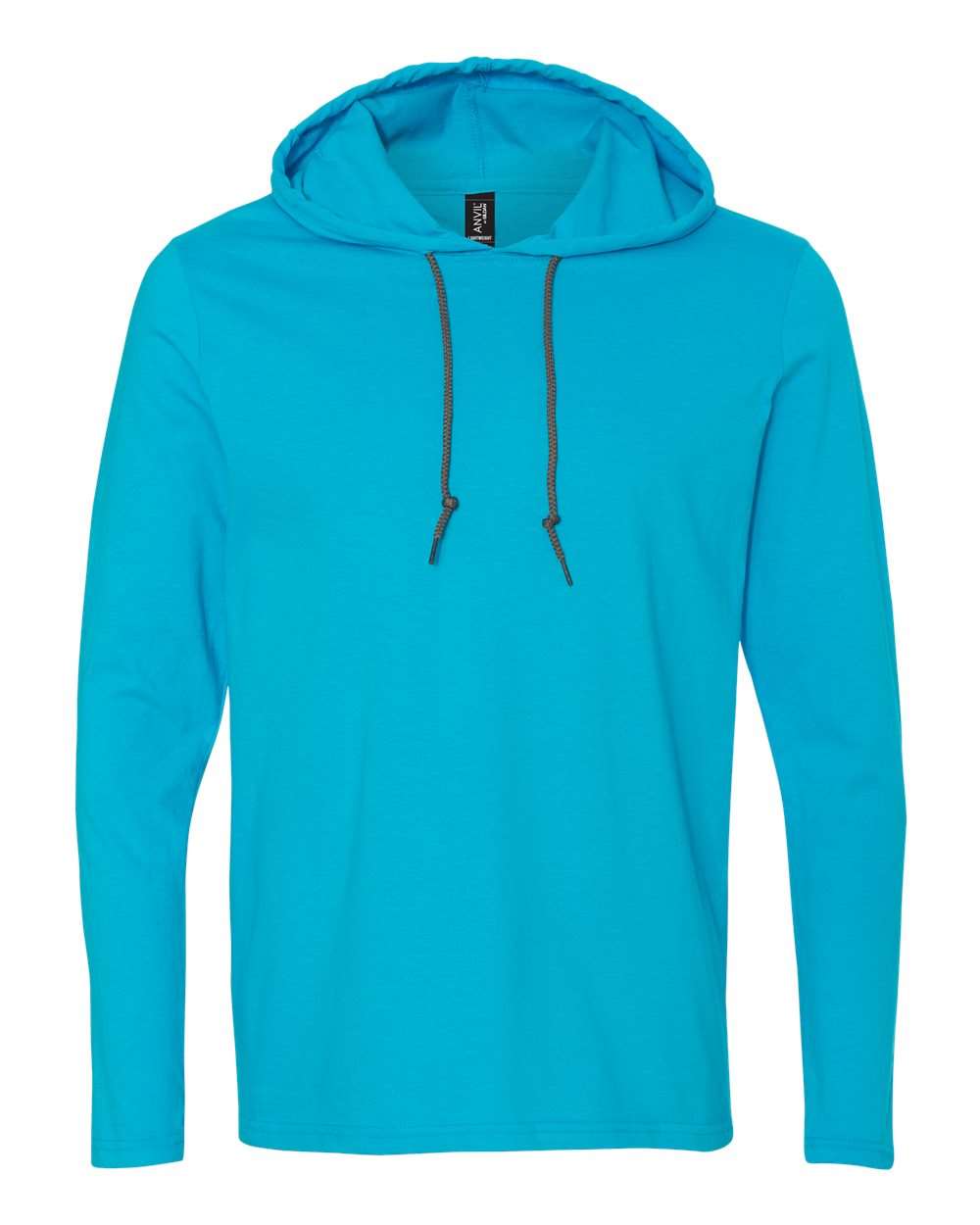 Unisex Softstyle® Lightweight Hooded Long Sleeve T-Shirt - 987 7