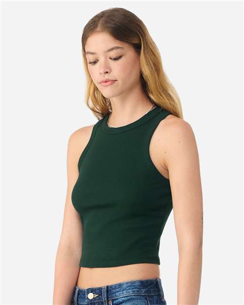 Women's Micro Rib Racer Tank - 1019 55