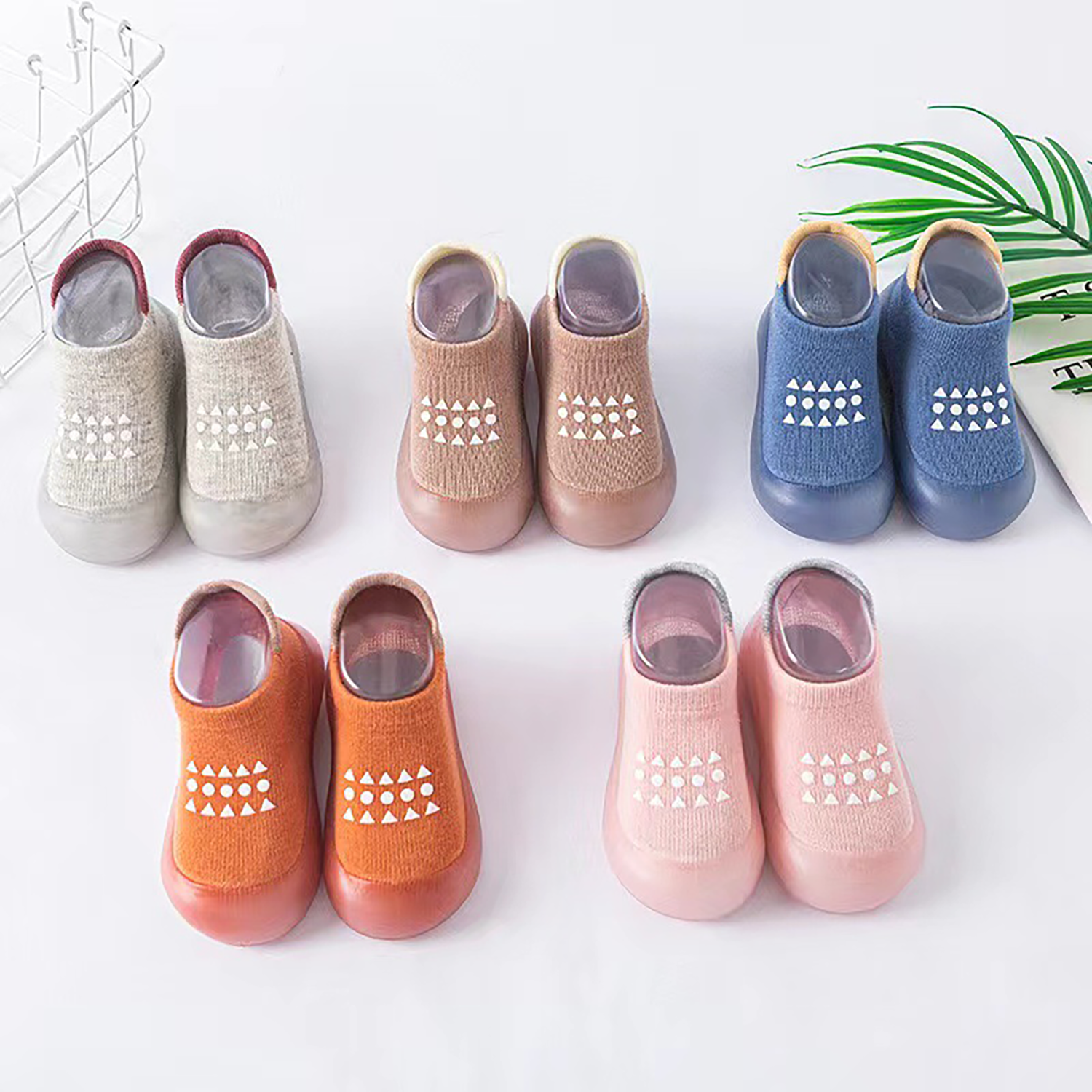 Baby Soft-Sole Non-Slip Walking Socks Shoes 9