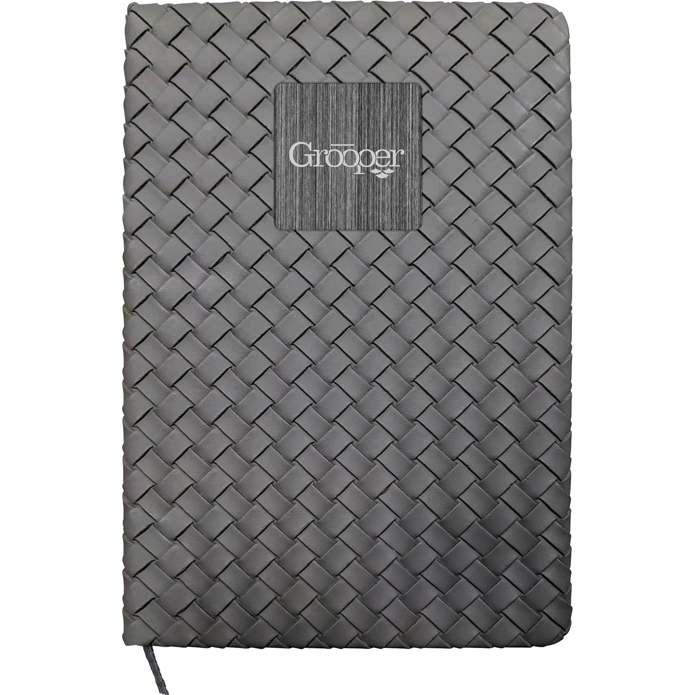 Woven Notebook with Metal Accent 4