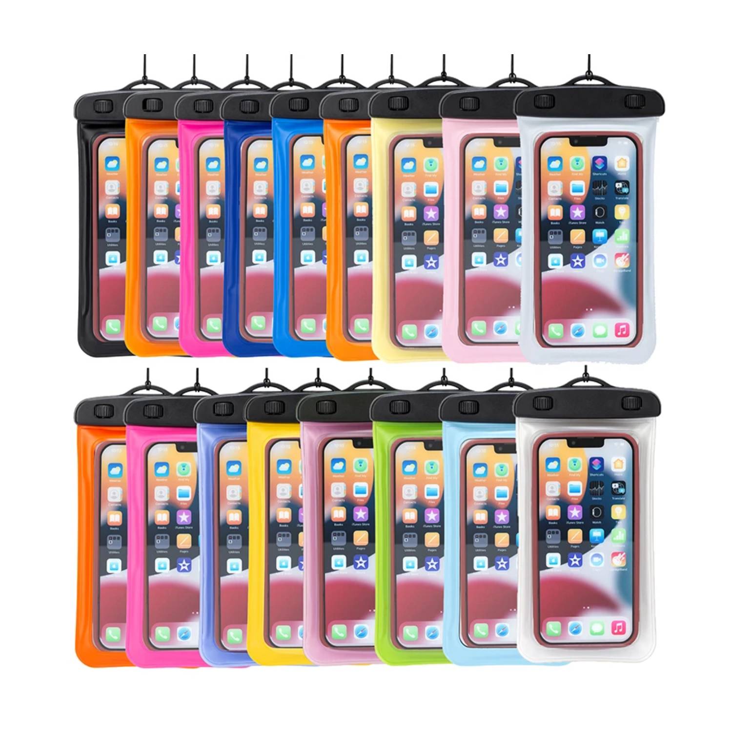 IPX8 Waterproof Mobile Phone Pouch Case with Armband 8