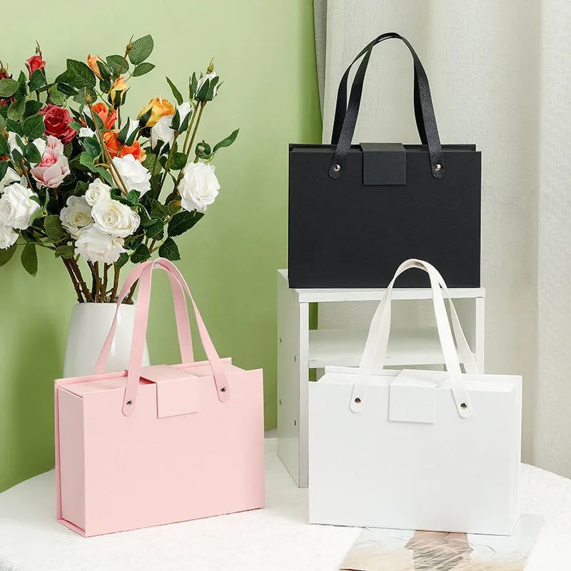 Deluxe Gift Box - Elegant Packaging With Handles 2