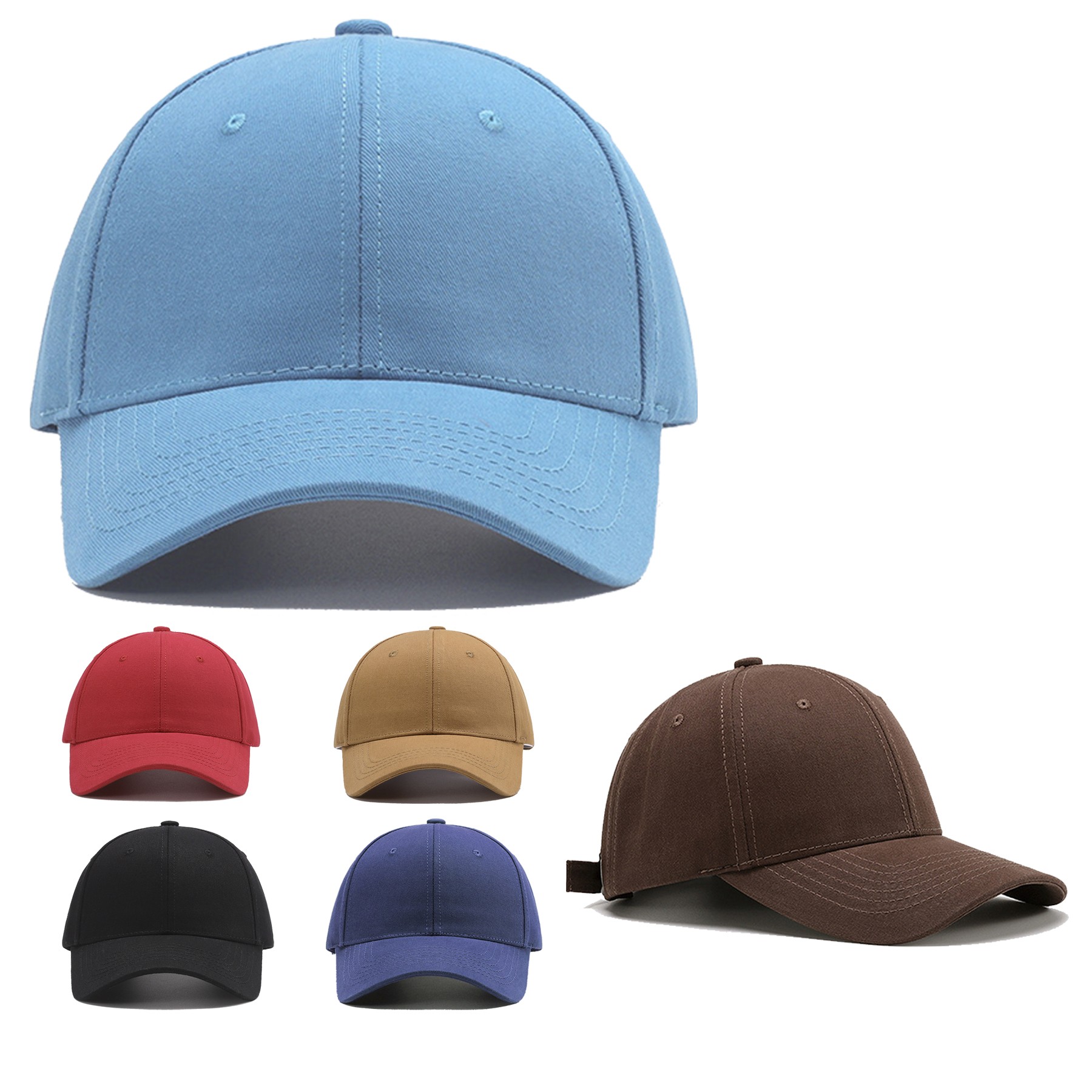 Cotton Simple Style Baseball Cap 2