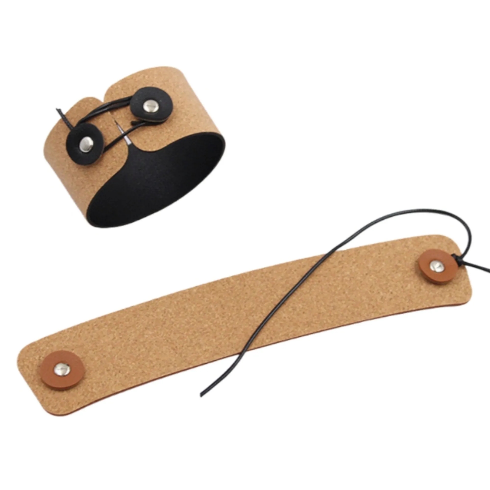 Portable Foldable PU Leather Insulated Cup Sleeve 5