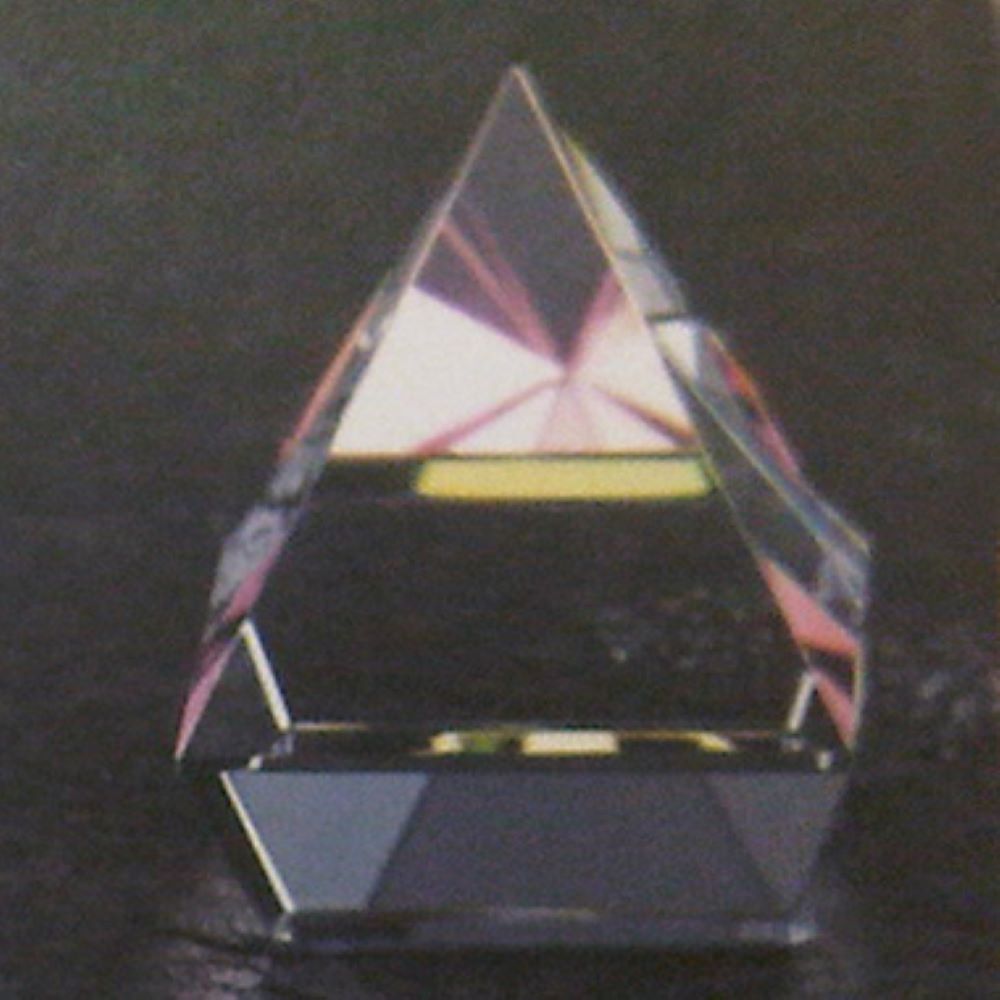 NEW RAINBOW MOUNTED PYRAMID - SMALL 1