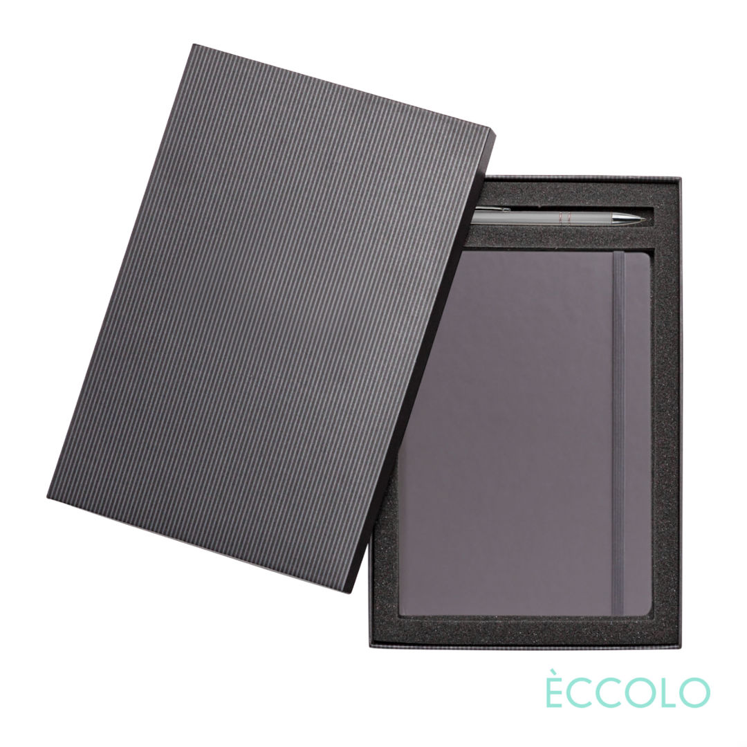 Eccolo® Techno Journal/Clicker Pen Gift Set - (M) 8
