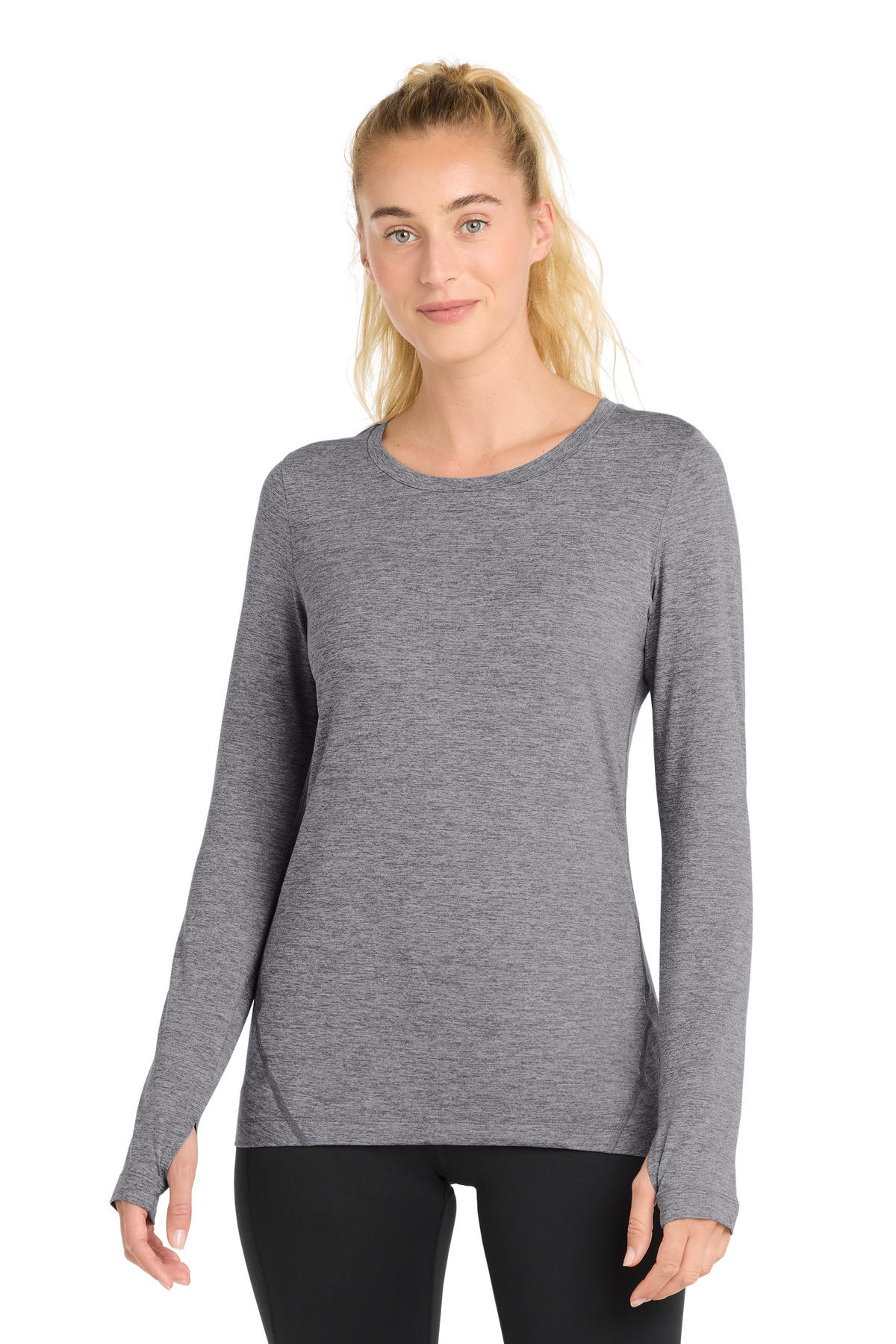 Sport-Tek Women's Exchange 1.5 Long Sleeve Crew LST710 12