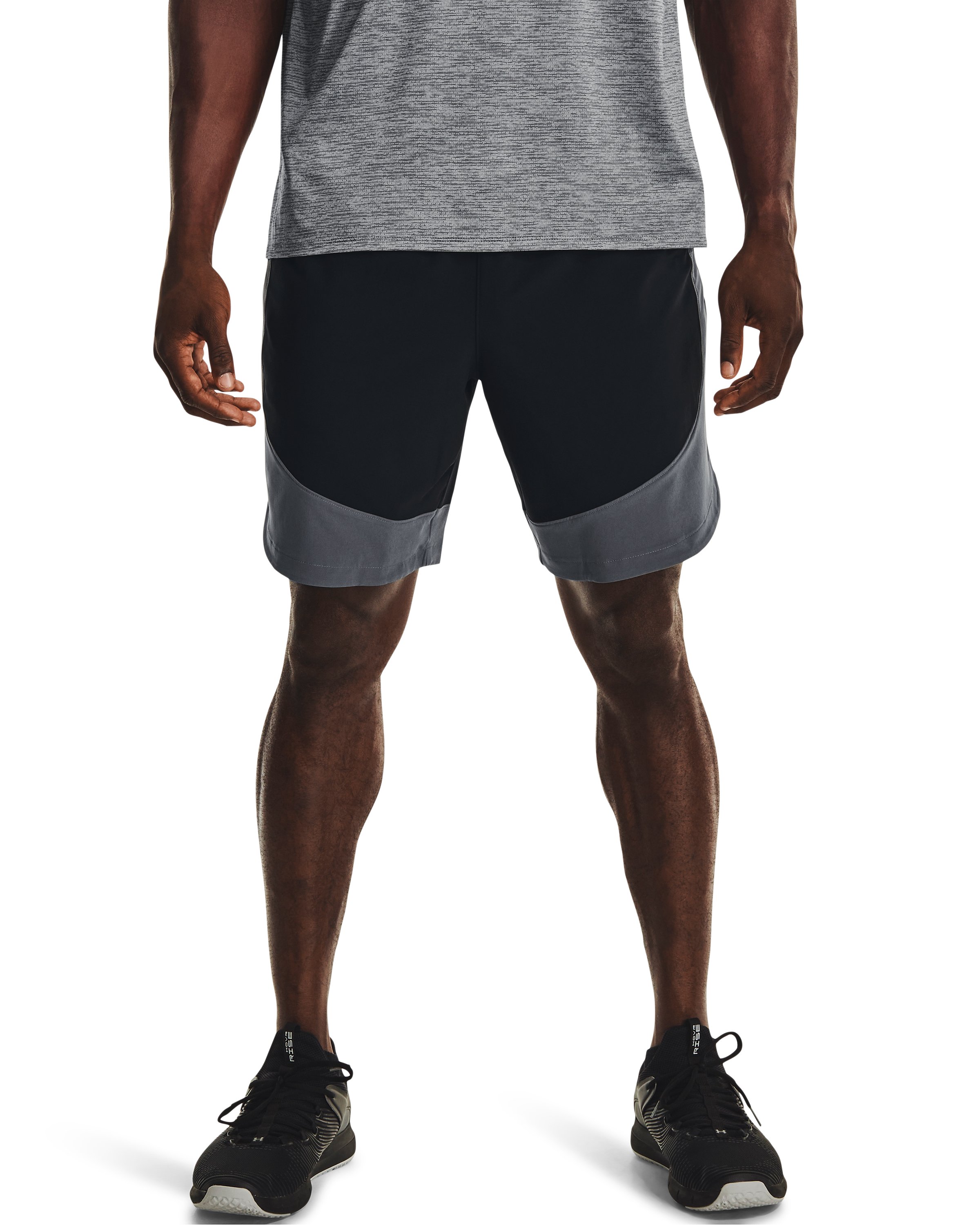 UA HIIT Woven Colorblock Men's Shorts 3