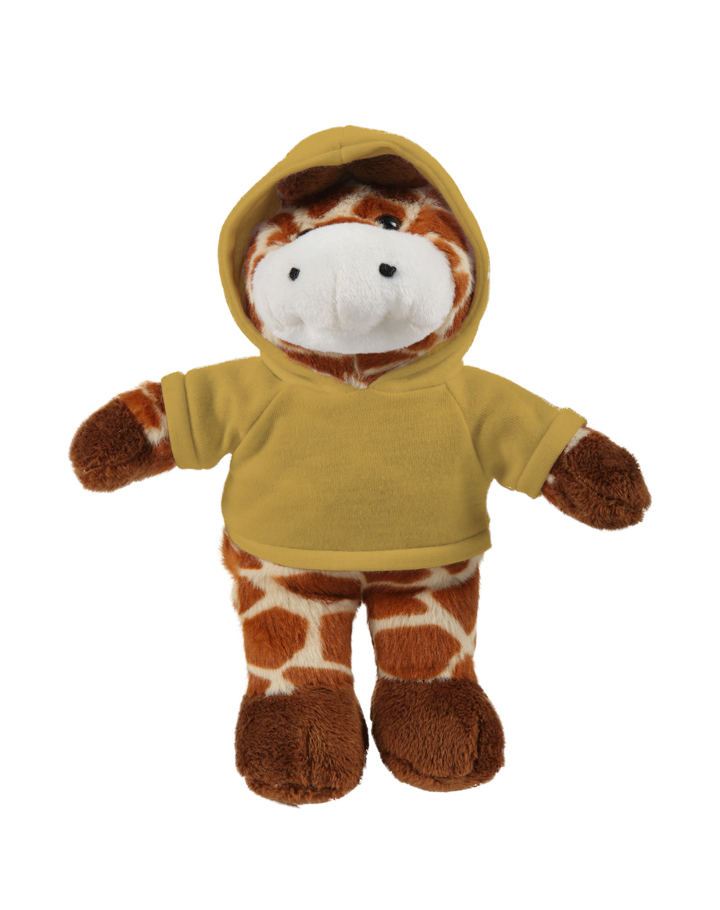 soft plush Giraffe with hoodie 2