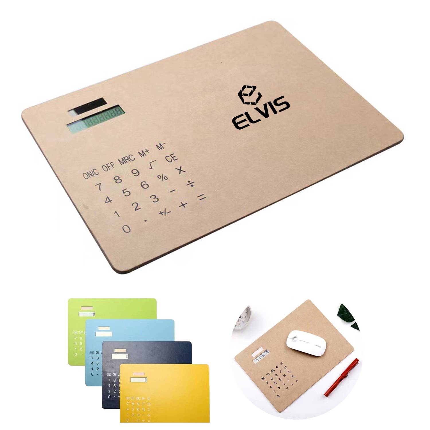Multi Functional Mouse Pad Solar Calculator 6