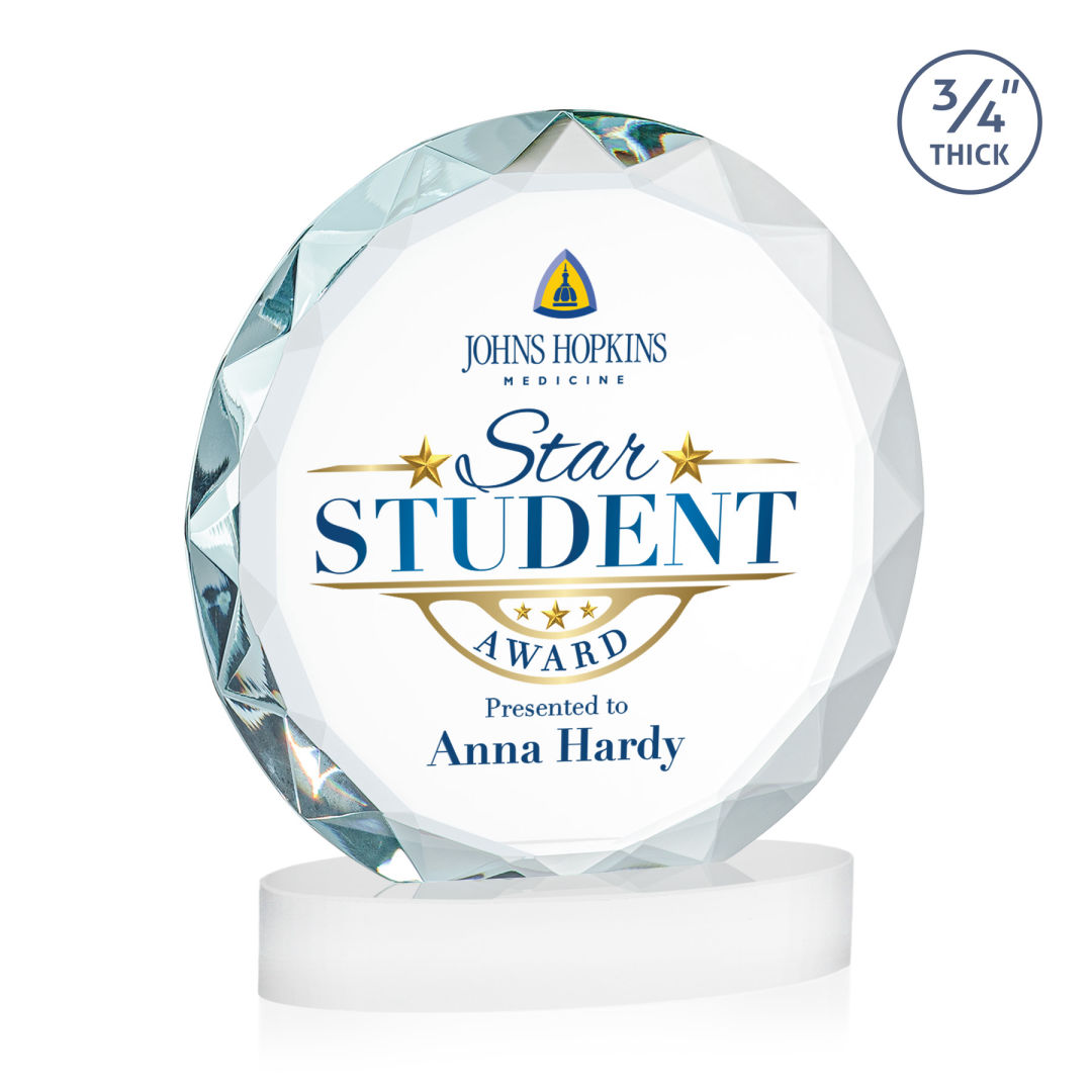 Centura VividPrint™ Award on Alberton Base - White 4