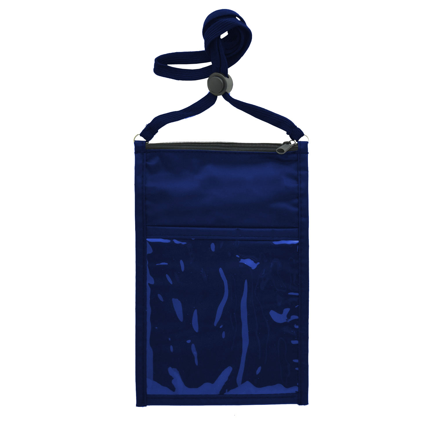NYLON LARGE DOUBLE POUCH NECK WALLET 10